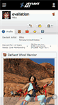 Mobile Screenshot of evaliation.deviantart.com