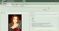 Desktop Screenshot of ooxjen.deviantart.com