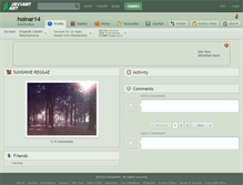 Tablet Screenshot of hoinar14.deviantart.com