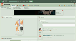 Desktop Screenshot of mythfreak.deviantart.com