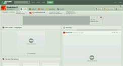 Desktop Screenshot of freakshow9.deviantart.com