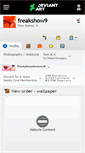 Mobile Screenshot of freakshow9.deviantart.com