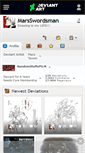 Mobile Screenshot of marsswordsman.deviantart.com