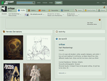 Tablet Screenshot of orikae.deviantart.com