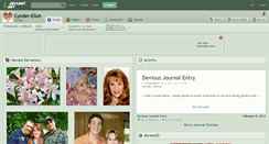 Desktop Screenshot of cynder-elluh.deviantart.com