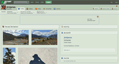 Desktop Screenshot of jimijames.deviantart.com