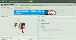 Desktop Screenshot of kichiro-kuranagi.deviantart.com