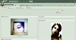 Desktop Screenshot of marvelousthing.deviantart.com