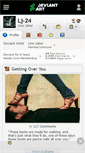 Mobile Screenshot of lj-24.deviantart.com