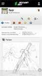 Mobile Screenshot of feor.deviantart.com