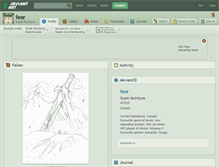 Tablet Screenshot of feor.deviantart.com