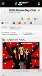 Mobile Screenshot of chibi-green-day-club.deviantart.com