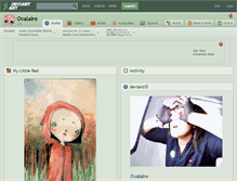 Tablet Screenshot of ovalaire.deviantart.com