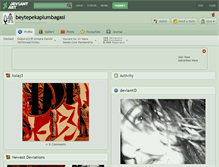 Tablet Screenshot of beytepekaplumbagasi.deviantart.com