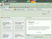 Tablet Screenshot of hetaliafana.deviantart.com