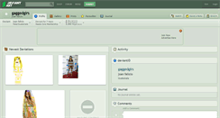 Desktop Screenshot of gaggedgirs.deviantart.com