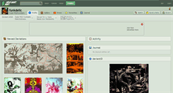 Desktop Screenshot of funkdelic.deviantart.com