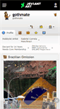Mobile Screenshot of gothmate.deviantart.com