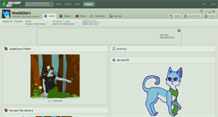 Desktop Screenshot of needastars.deviantart.com