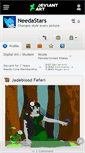 Mobile Screenshot of needastars.deviantart.com