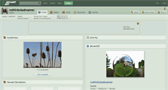 Desktop Screenshot of nothinbutadreamer.deviantart.com