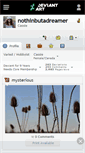 Mobile Screenshot of nothinbutadreamer.deviantart.com