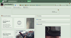 Desktop Screenshot of 13aceofspades13.deviantart.com