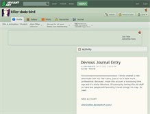Tablet Screenshot of killer-dodo-bird.deviantart.com