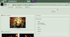Desktop Screenshot of lvrs.deviantart.com