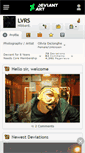 Mobile Screenshot of lvrs.deviantart.com