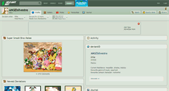 Desktop Screenshot of angelsilvestre.deviantart.com