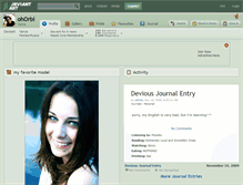 Tablet Screenshot of ohorbi.deviantart.com