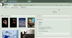 Desktop Screenshot of elenka.deviantart.com