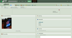 Desktop Screenshot of editioniii.deviantart.com