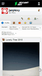 Mobile Screenshot of janplexy.deviantart.com