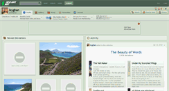 Desktop Screenshot of leyghan.deviantart.com