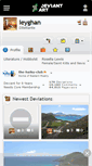 Mobile Screenshot of leyghan.deviantart.com