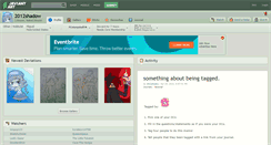 Desktop Screenshot of 2012shadow.deviantart.com