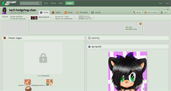 Desktop Screenshot of karii-hedgehog-chan.deviantart.com