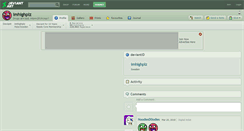 Desktop Screenshot of imhighplz.deviantart.com