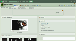 Desktop Screenshot of mistikbutterfly.deviantart.com
