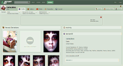 Desktop Screenshot of caracakes.deviantart.com