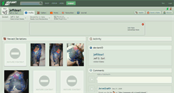 Desktop Screenshot of jeffdearl.deviantart.com