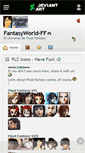 Mobile Screenshot of fantasyworld-ff.deviantart.com