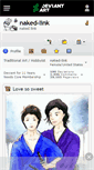 Mobile Screenshot of naked-link.deviantart.com