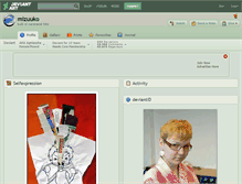 Tablet Screenshot of mizuuko.deviantart.com