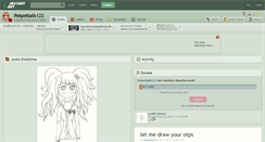 Desktop Screenshot of petpettails123.deviantart.com