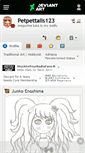Mobile Screenshot of petpettails123.deviantart.com