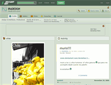 Tablet Screenshot of iradesign.deviantart.com