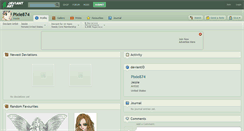 Desktop Screenshot of pixie874.deviantart.com